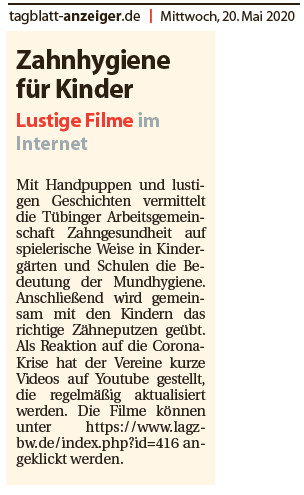 tagblatt-anzeiger.de, 20. Mai 2020